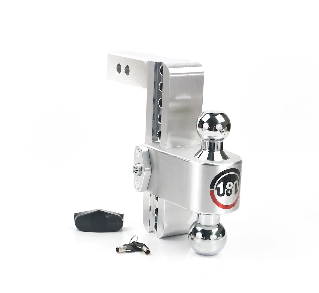 CTB8-2 – WEIGH SAFE Trailer Hitch Ball Mount, Fits 2 Inch Receiver 12500 Gross Trailer Weight Turnover Adjustable Sto...
